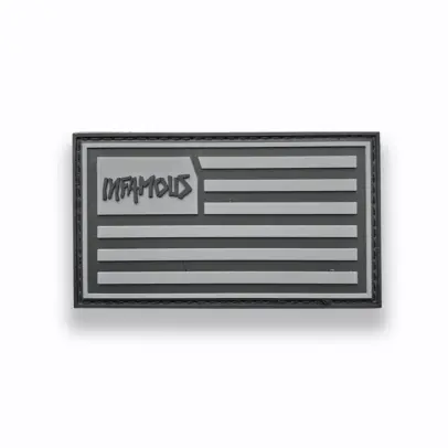 Infamous Flag Paintball Patch (3.5x2)