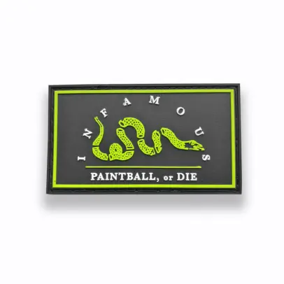 Paintball or Die Infamous Paintball Patch (3.5x2)
