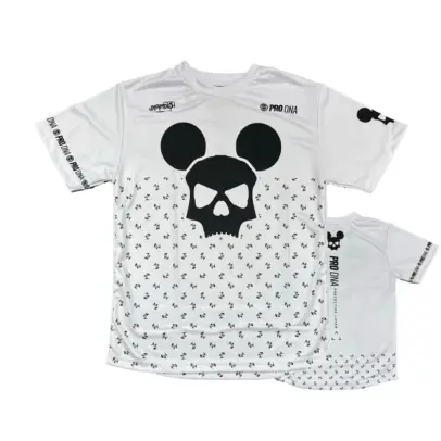 Skull Mouse - DryFit Shirt (White)