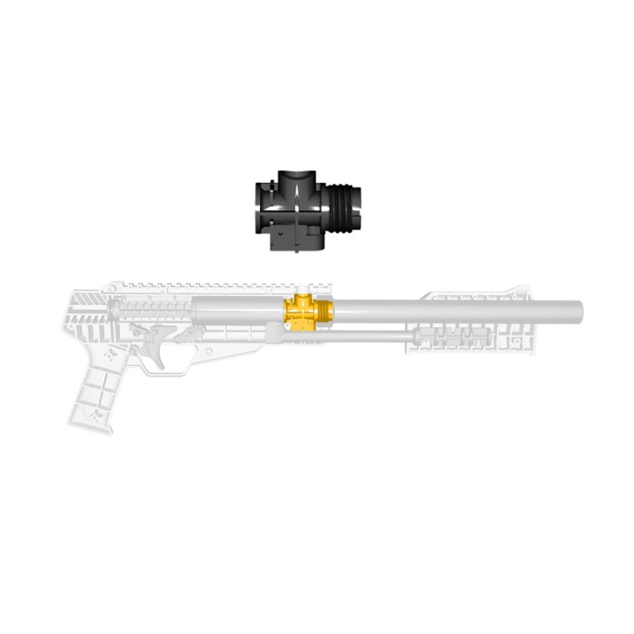 Field Blaster Blaster Barrel Base #04