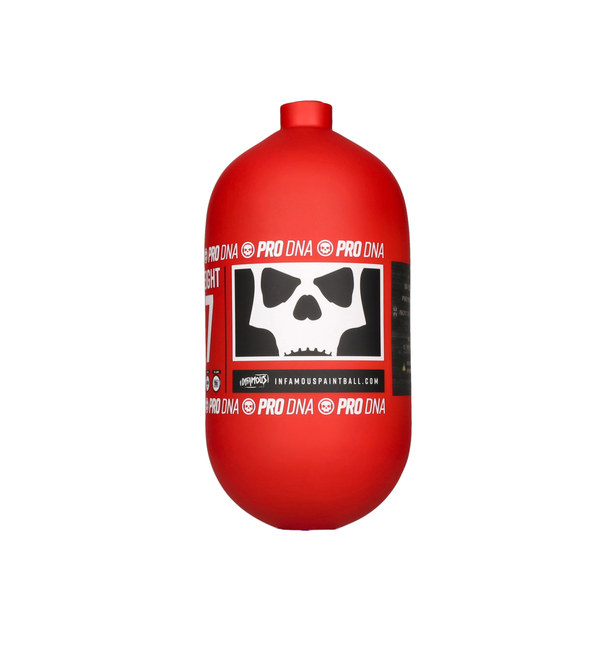 FLYWEIGHT TANK 77CI - RC SKULL - RED - Image 2