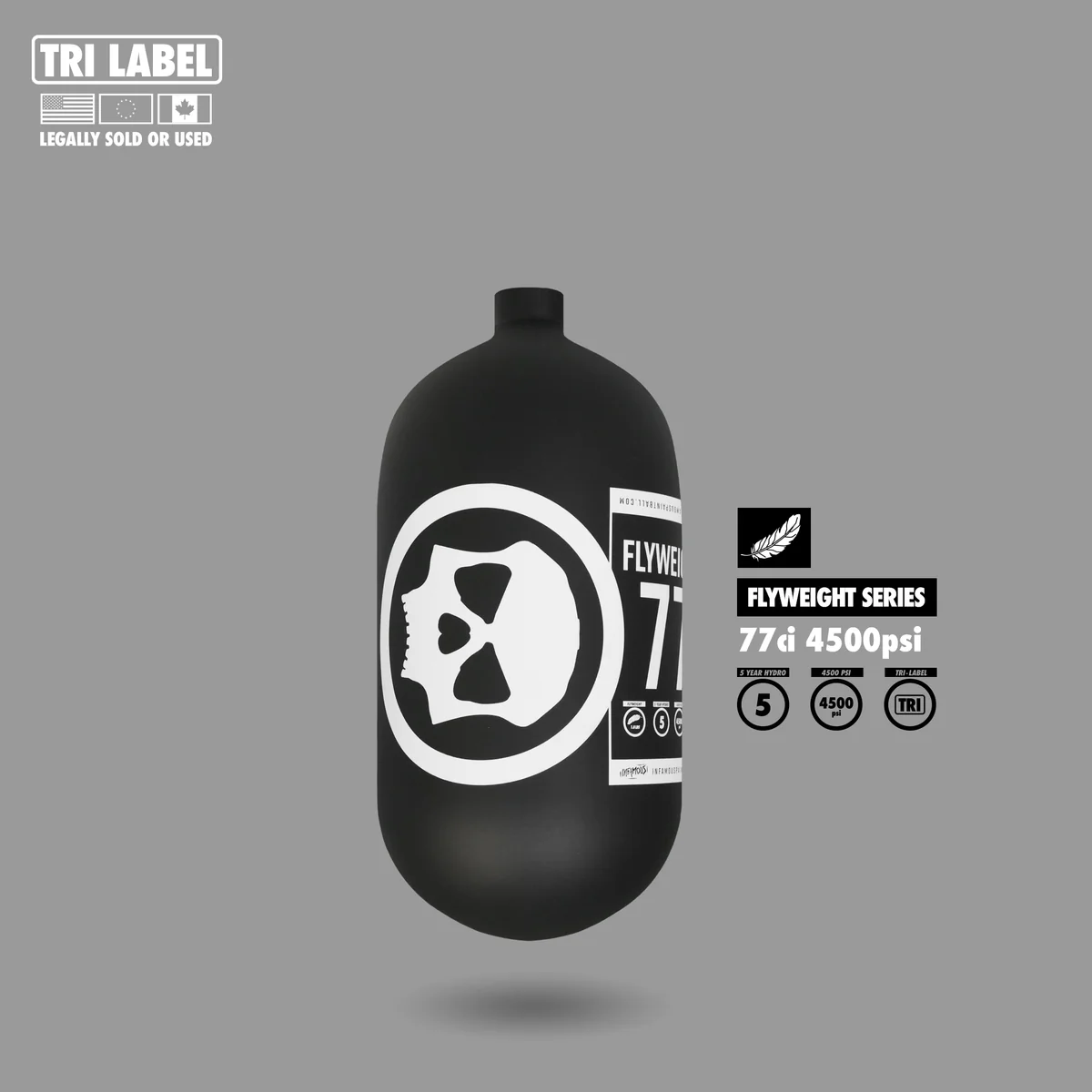 FLYWEIGHT TANK 77CI - CORE SKULL - Image 2
