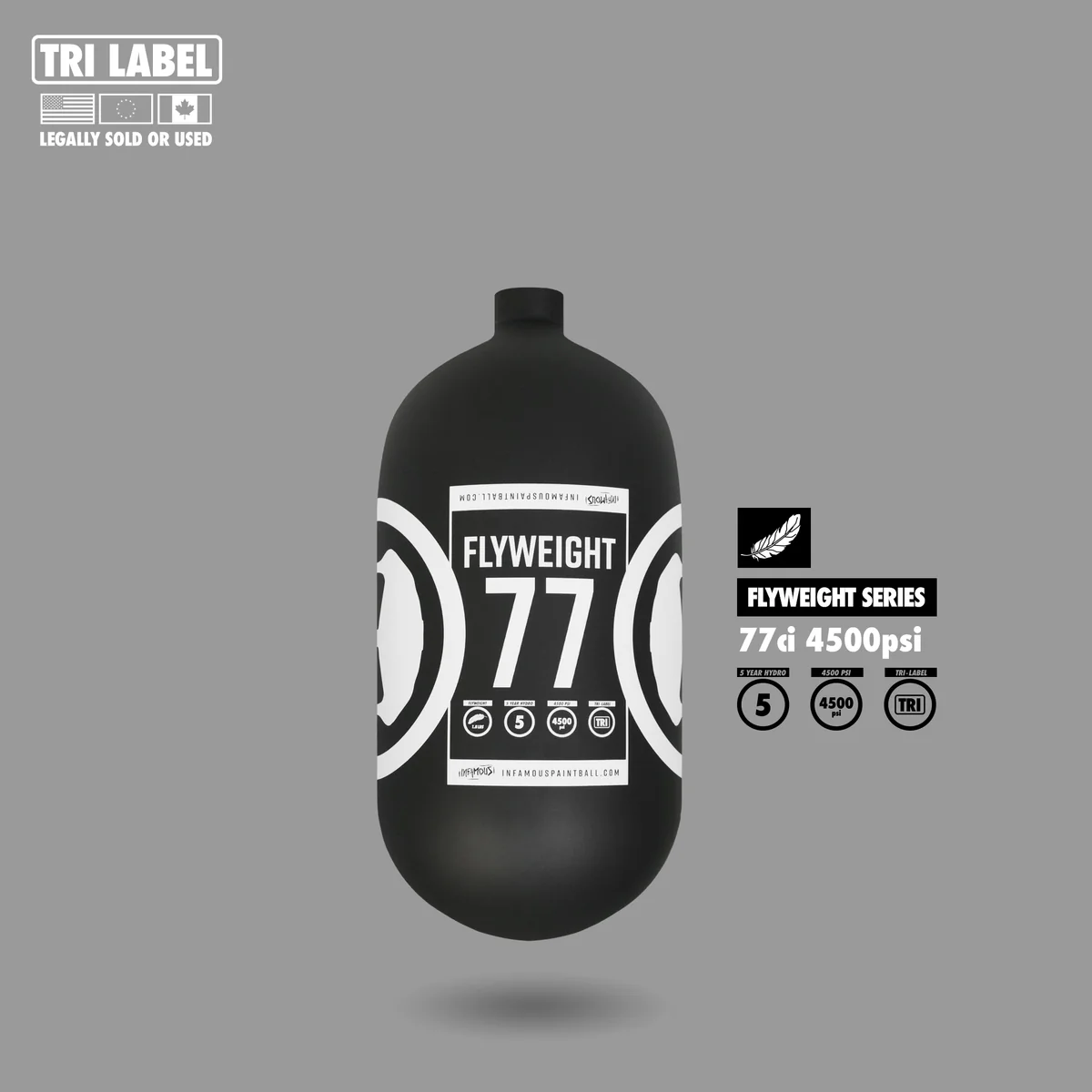 FLYWEIGHT TANK 77CI - CORE SKULL - Image 3