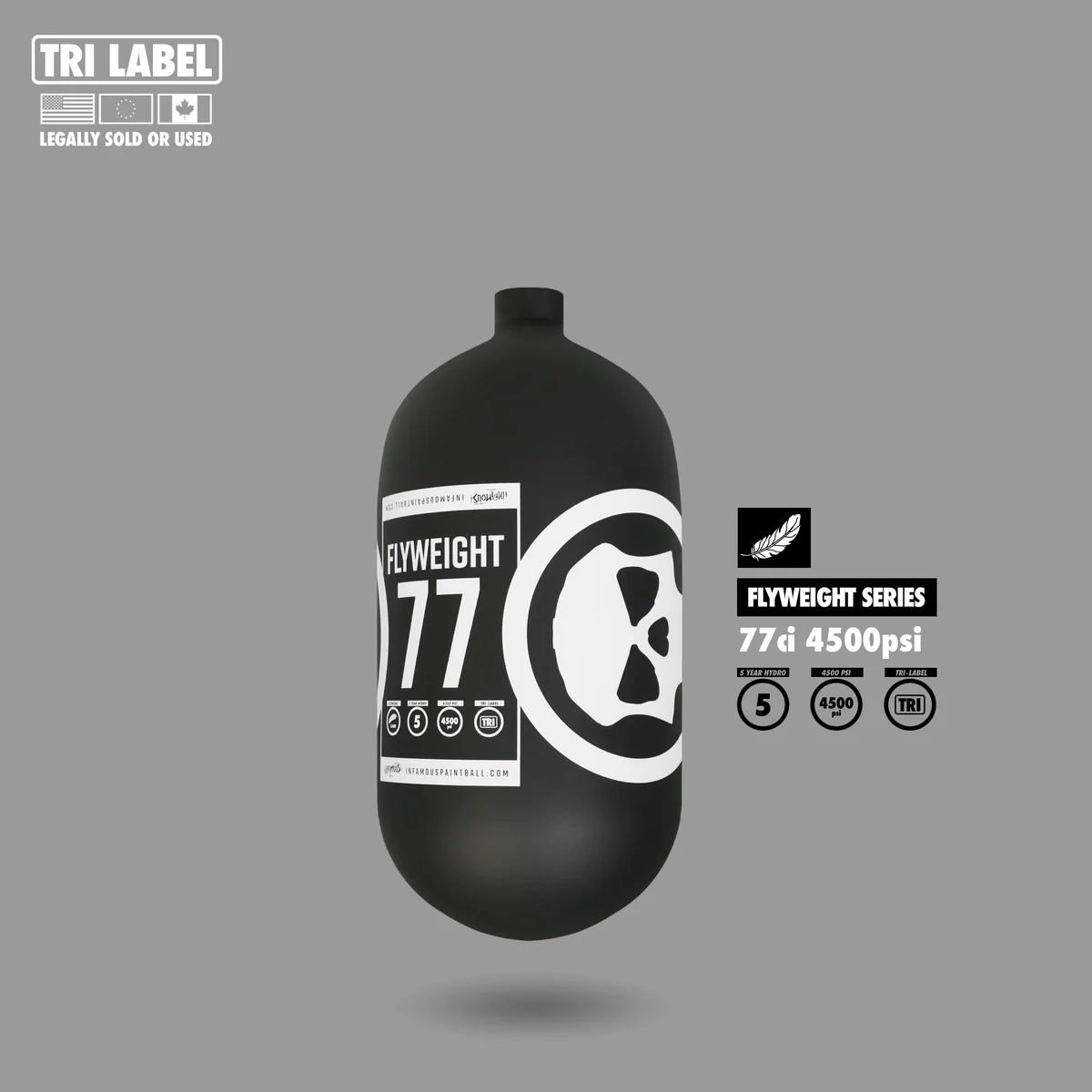 FLYWEIGHT TANK 77CI - CORE SKULL - Image 4