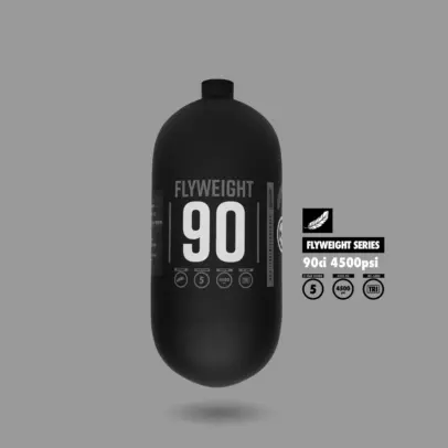 PRO DNAâ„¢ FLYWEIGHT AIR TANK 90CI - MATTE BLACK
