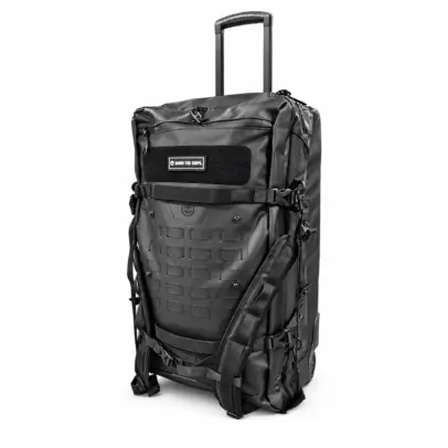 FNDN® MODULAR WEATHERPROOF ROLLING GEARBAG - 102L - BLACK