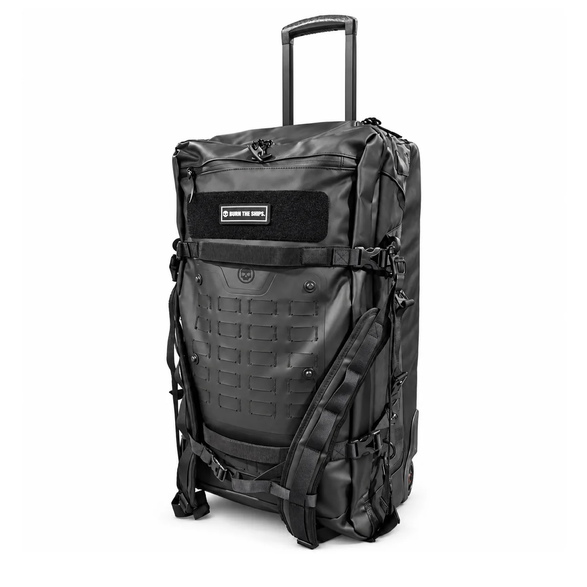 FNDN® MODULAR WEATHERPROOF ROLLING GEARBAG - 102L - BLACK