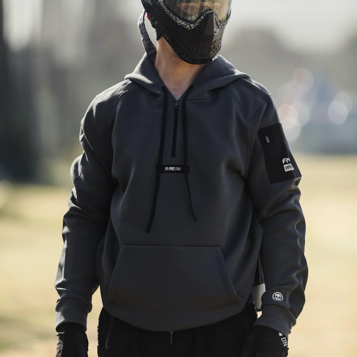 PRO DNA™ SPEC-1 SCUBA PLAYING HOODIE - WOLF GREY - Image 2