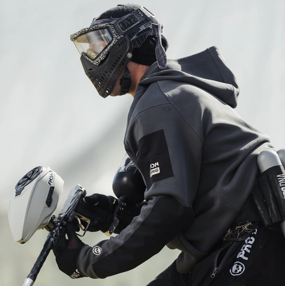 PRO DNA™ SPEC-1 SCUBA PLAYING HOODIE - WOLF GREY - Image 6