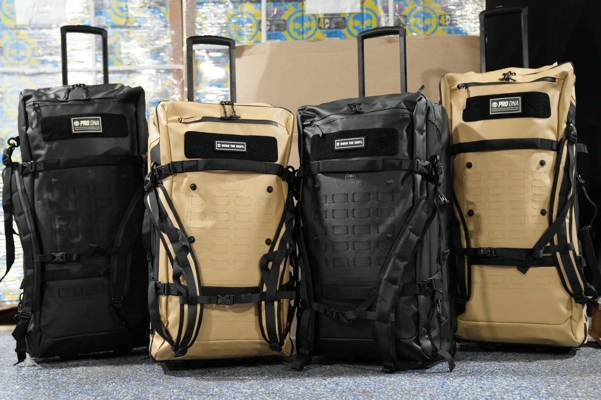 FNDN® MODULAR WEATHERPROOF ROLLING GEARBAG - 120L (XL) - BLACK - Image 6