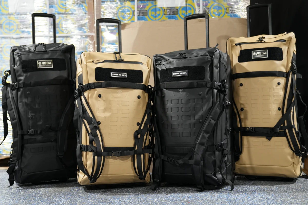 FNDN® MODULAR WEATHERPROOF ROLLING GEARBAG - 102L - BLACK - Image 5