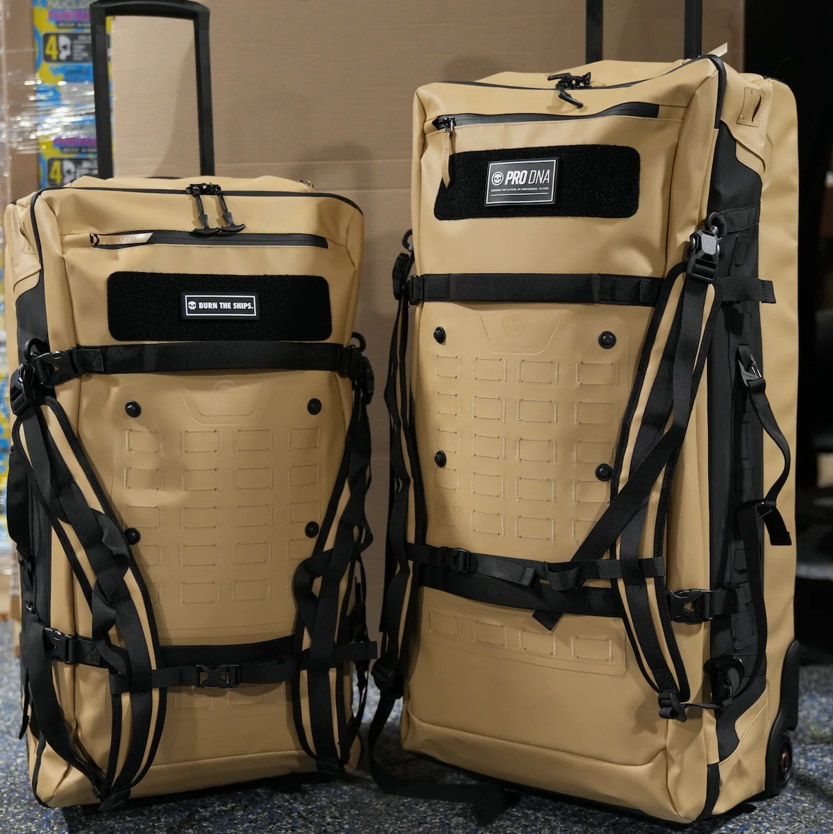 FNDN® MODULAR WEATHERPROOF ROLLING GEARBAG - 102L - SAND - Image 6