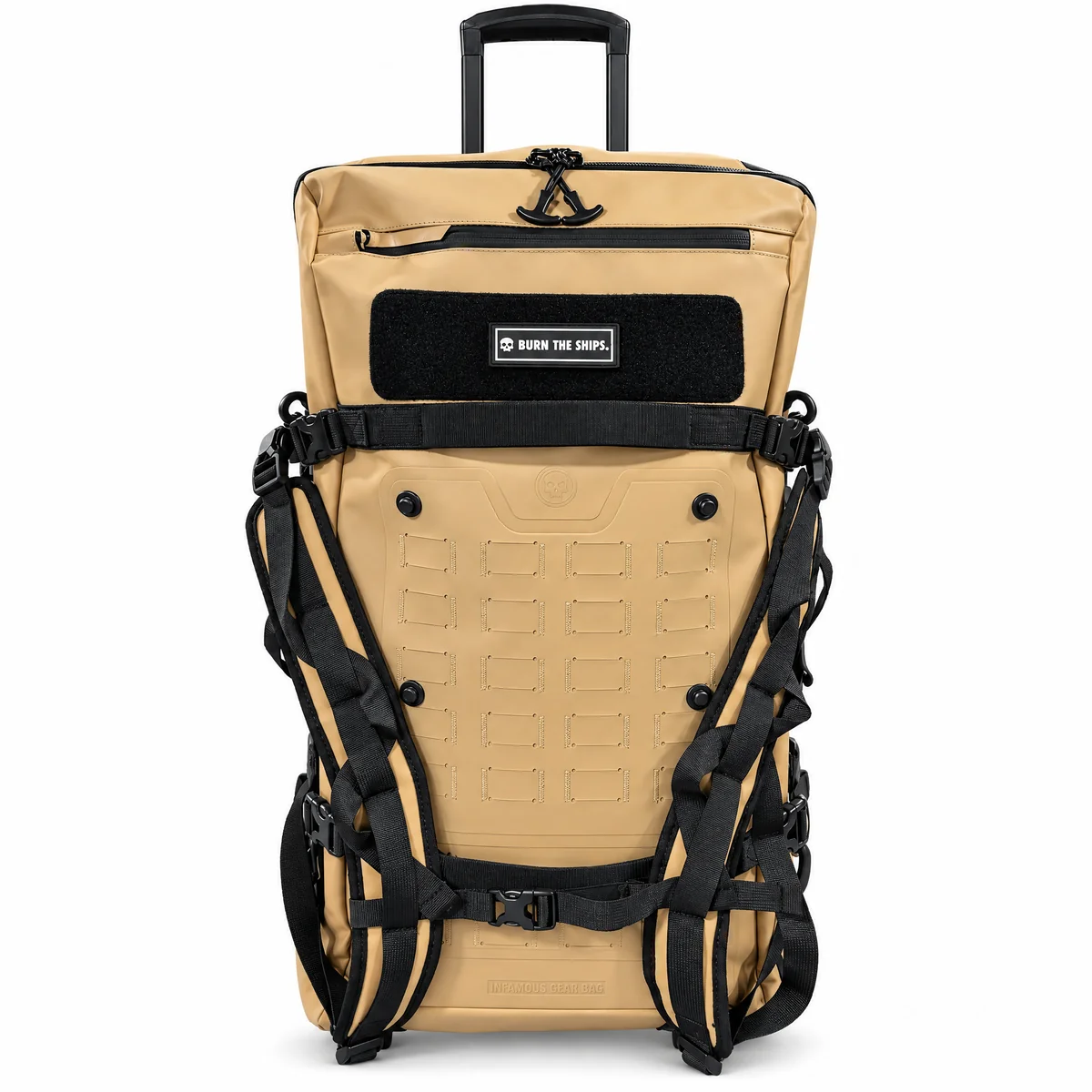 FNDN® MODULAR WEATHERPROOF ROLLING GEARBAG - 102L - SAND - Image 2