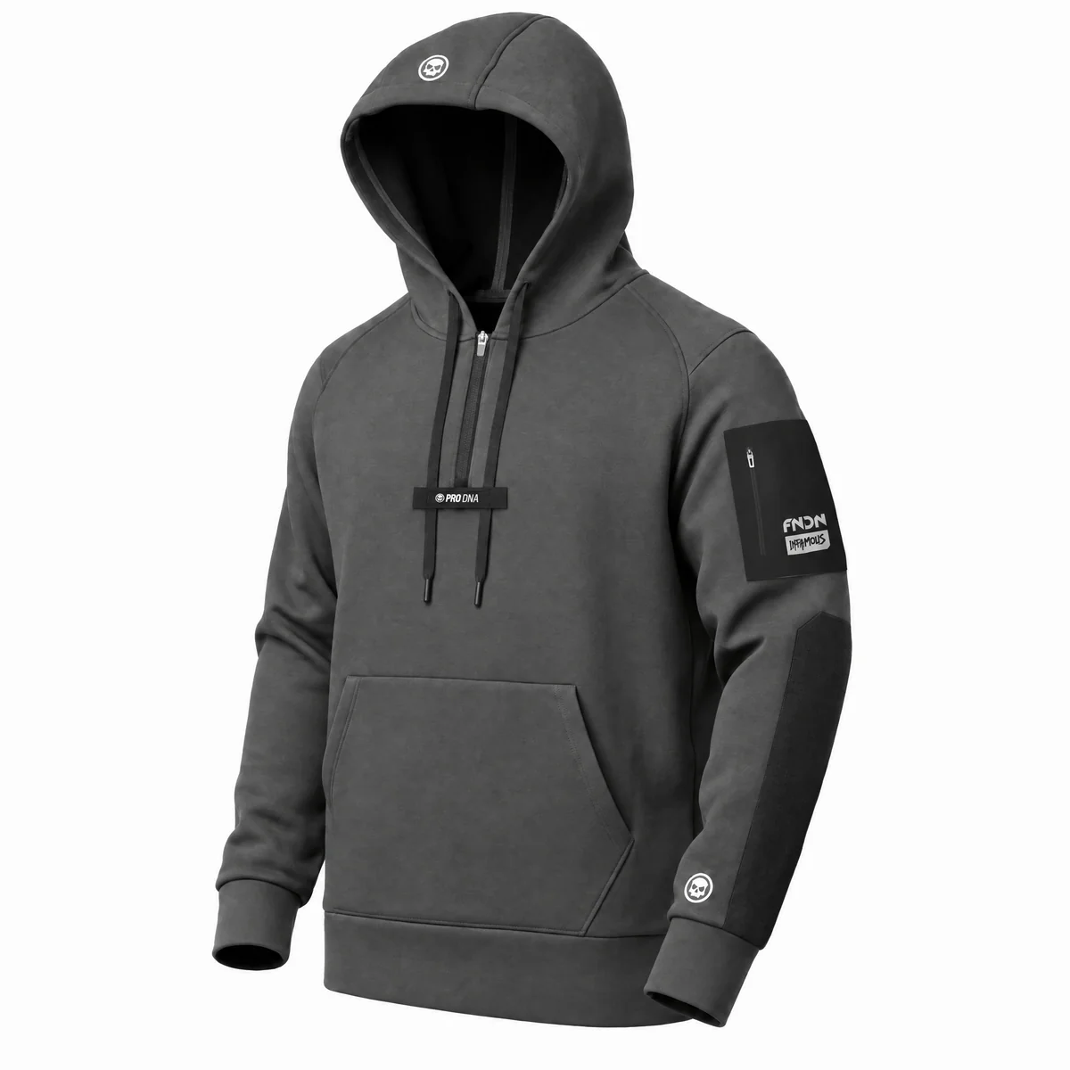 PRO DNA™ SPEC-1 SCUBA PLAYING HOODIE - WOLF GREY